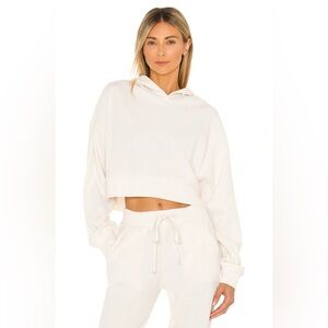 Alo muse hoodie and sweatpants set (XS/s) ivory